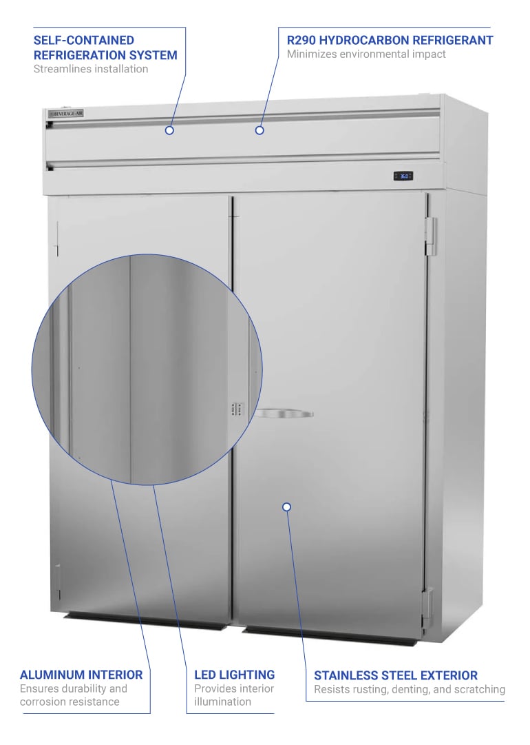 Beverage Air pri2hc1as Features