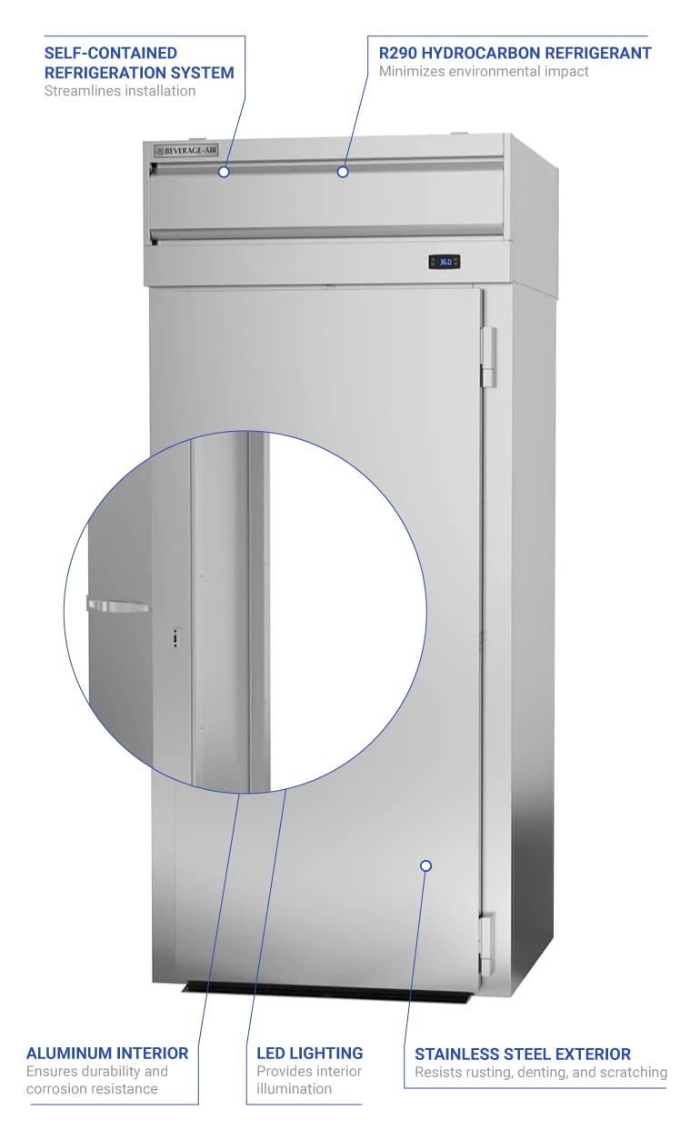 Beverage Air prt1hc1as Features