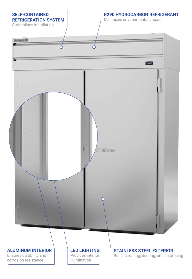 Beverage Air prt2hc1as Features