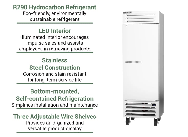 Beverage Air RB19HC1S Features