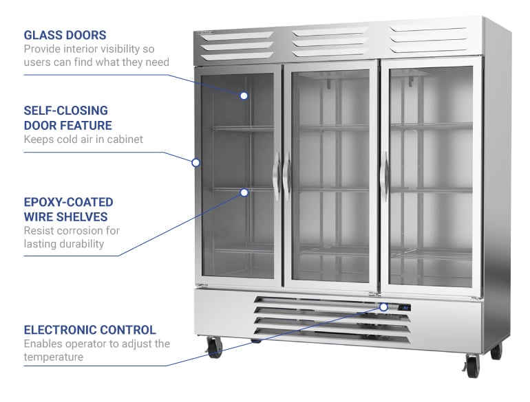 Beverage Air rb72hc1g Features