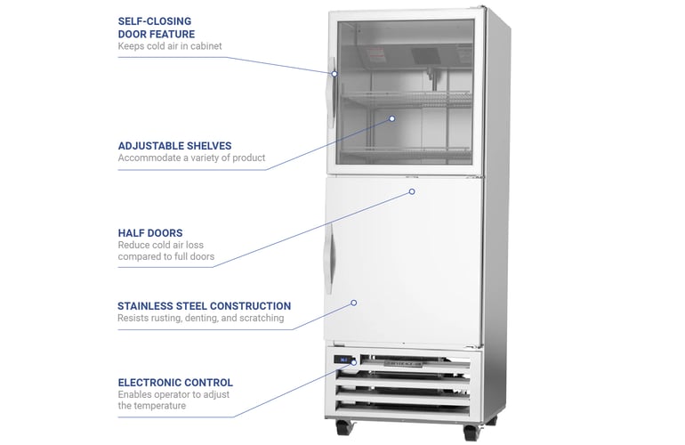 Beverage Air ri18hchgs Features