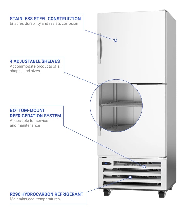 Beverage Air RI18HCHS Features