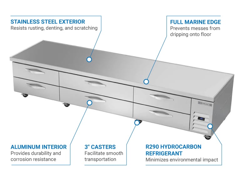 Beverage Air WTRCS112HC Features