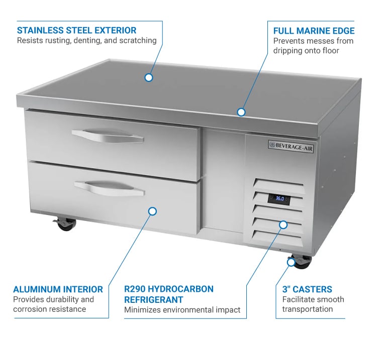 Beverage Air WTRCS48HC Features