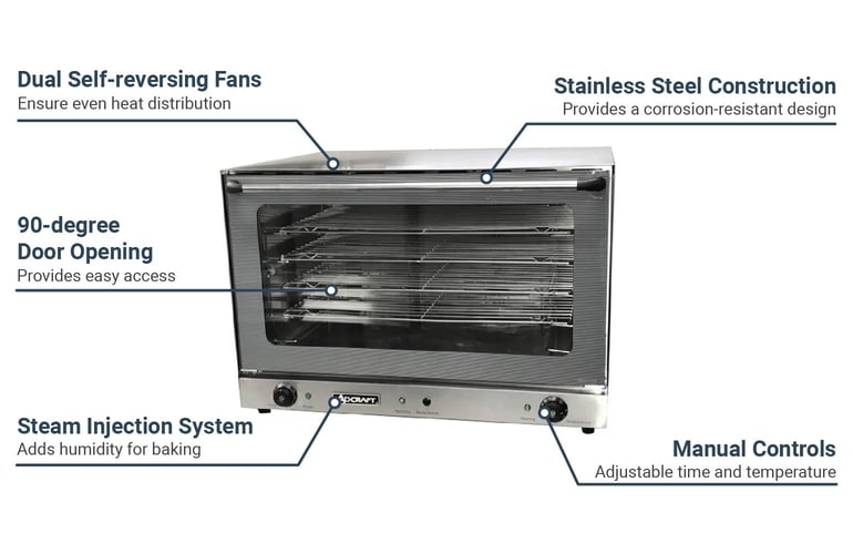 Adcraft COF6400W Features