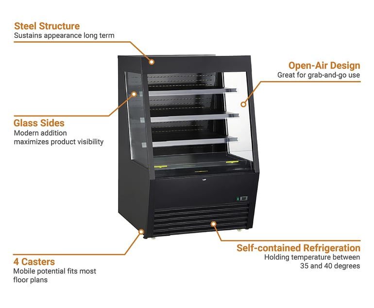 Kool-It KOM36XBK Features