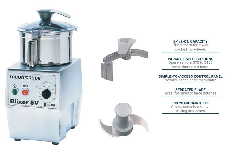 Robot Coupe BLIXER5 Commercial Food Processor