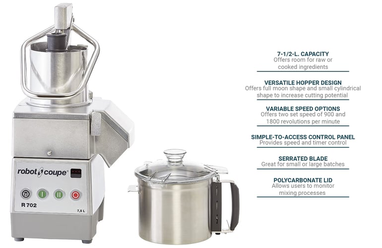 Robot Coupe R702 Features