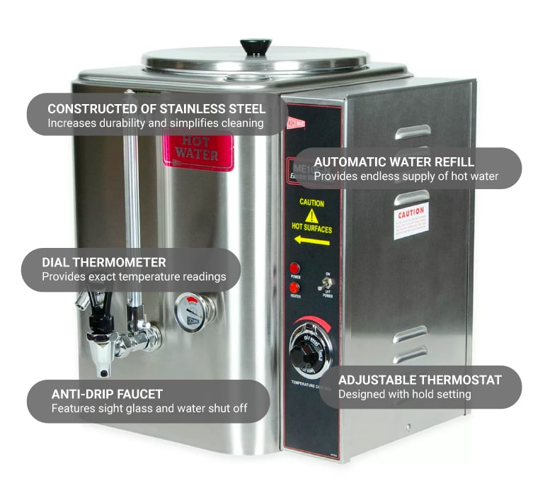 Cecilware hot water sales dispenser