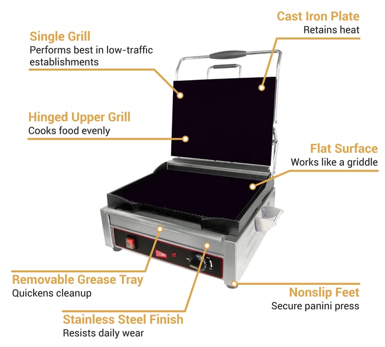 Cecilware Pro SG1LF Features