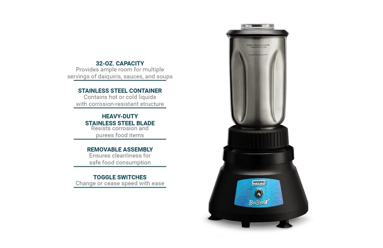 Waring BB145S Features