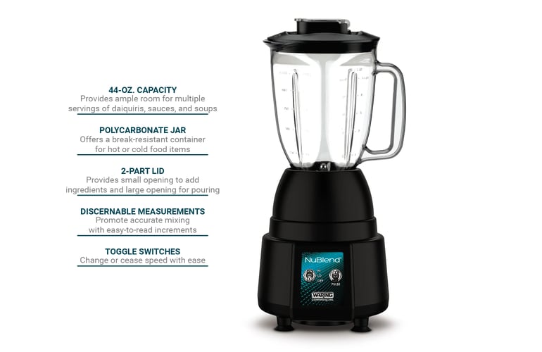 Waring BB180X Features
