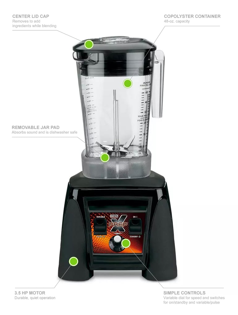 Waring MX1200XTXP Countertop Drink Blender w/ Copolyester