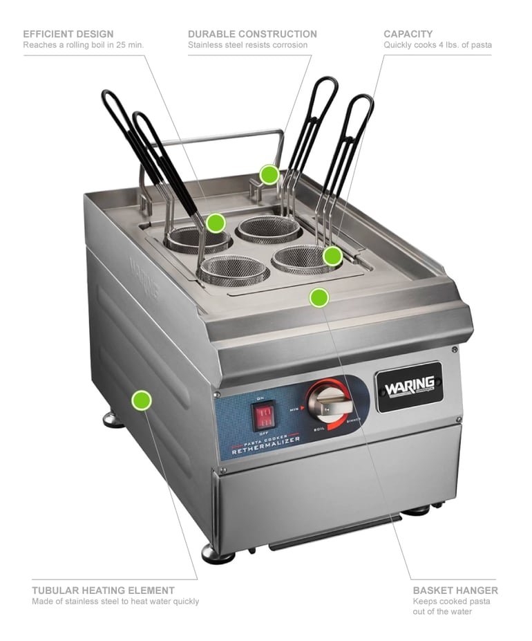 Waring WPC100 Features