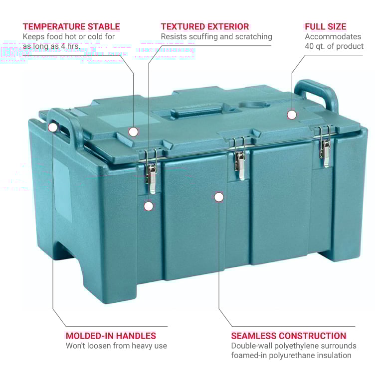 Cambro 100MPC401 Features
