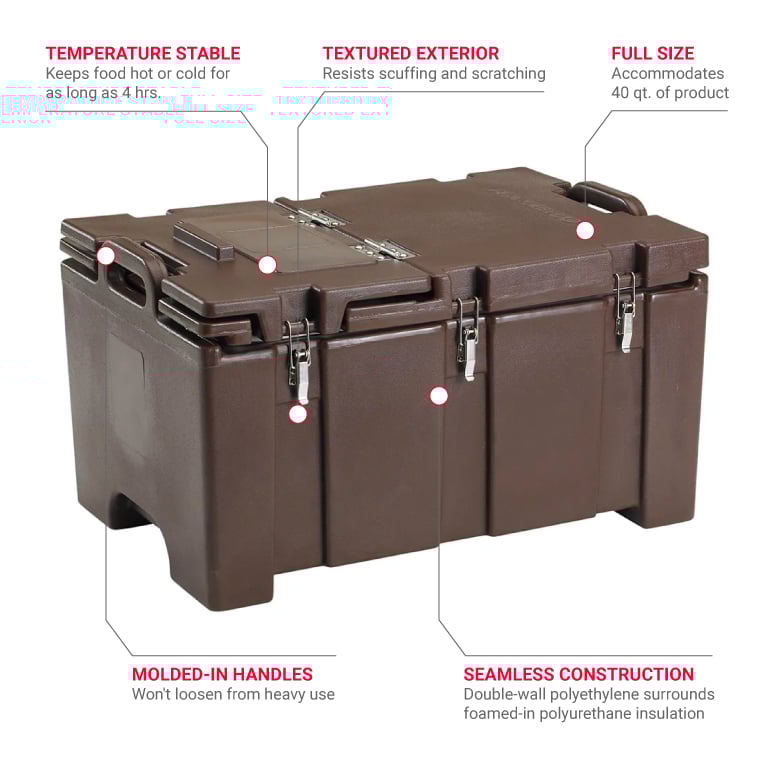Cambro 100MPCHL131 Features