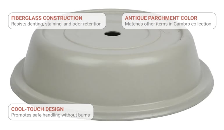 Cambro 103vs101 Features
