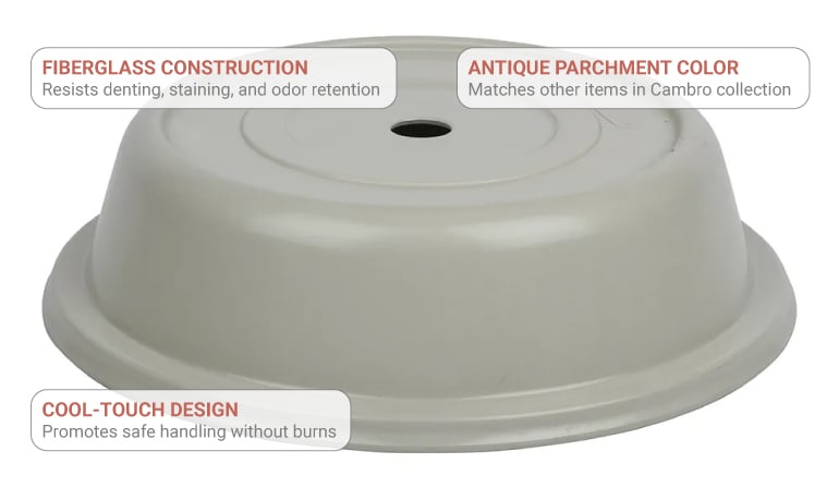 Cambro 106vs101 Features