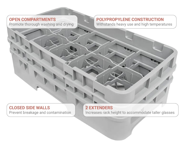 Cambro 10HS434151 Features