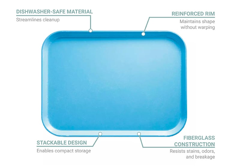 Cambro 1216518 Features