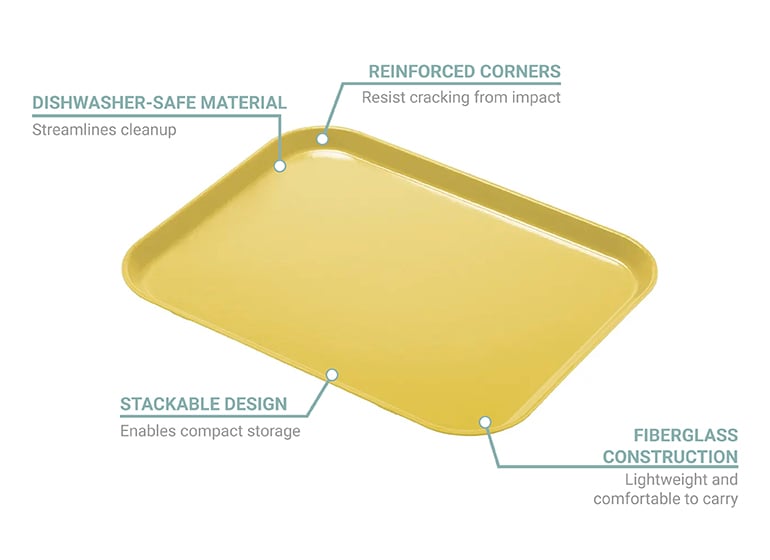 Cambro 1216CL145 Features