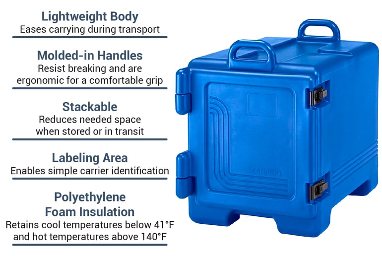 Cambro 1318CC186 Features