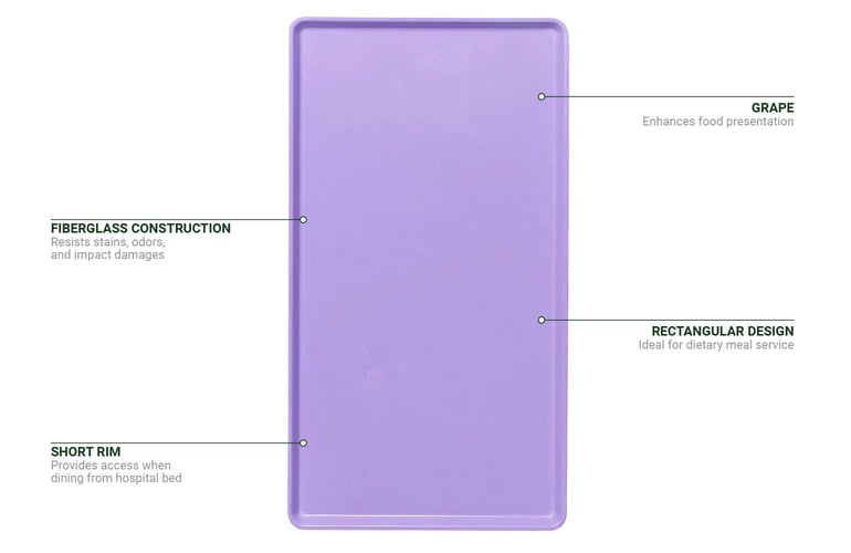 Cambro 1418D551 Features