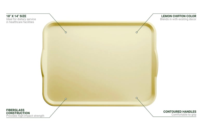 Cambro 1418H536 Features