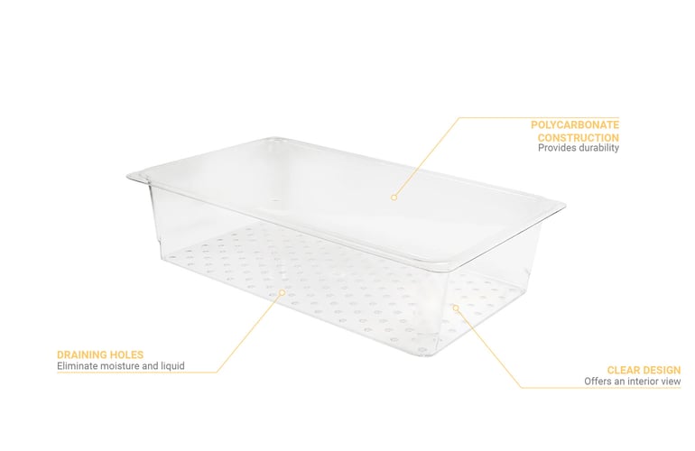 Cambro 15CLRCW135 Features