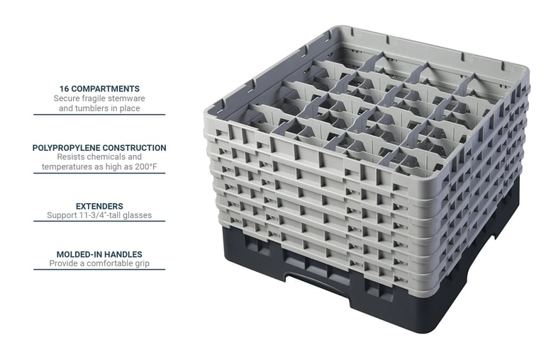 Cambro 16S1114110 Features