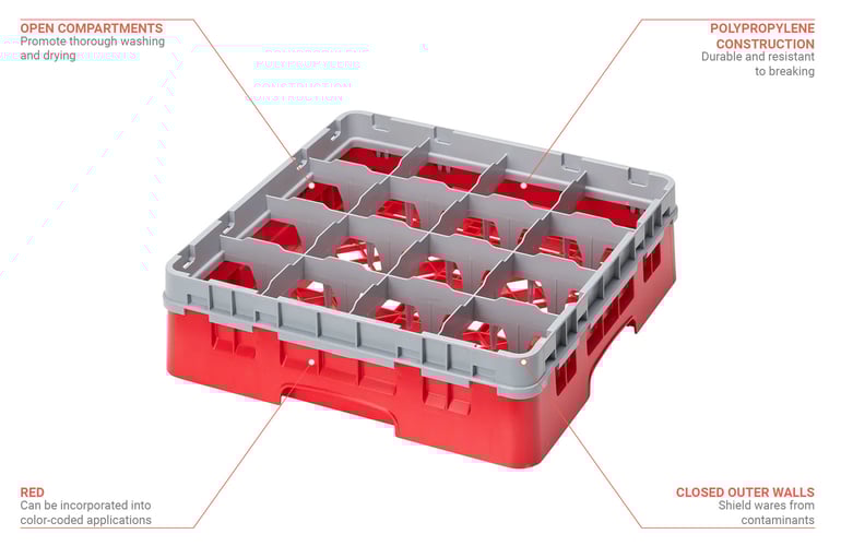 Cambro 16S418163 Features