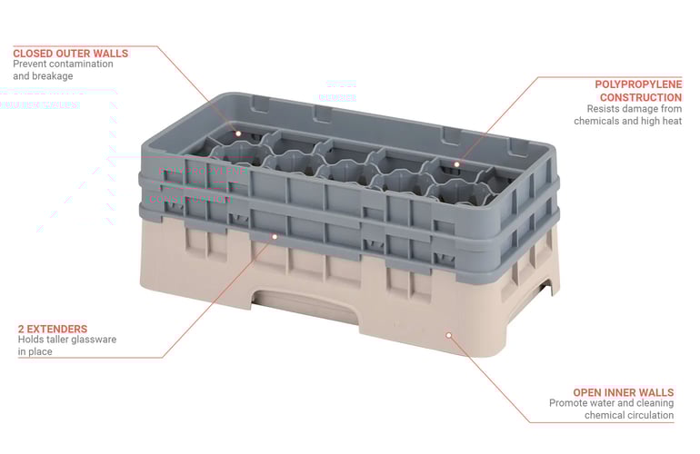 Cambro 17HS434184 Features