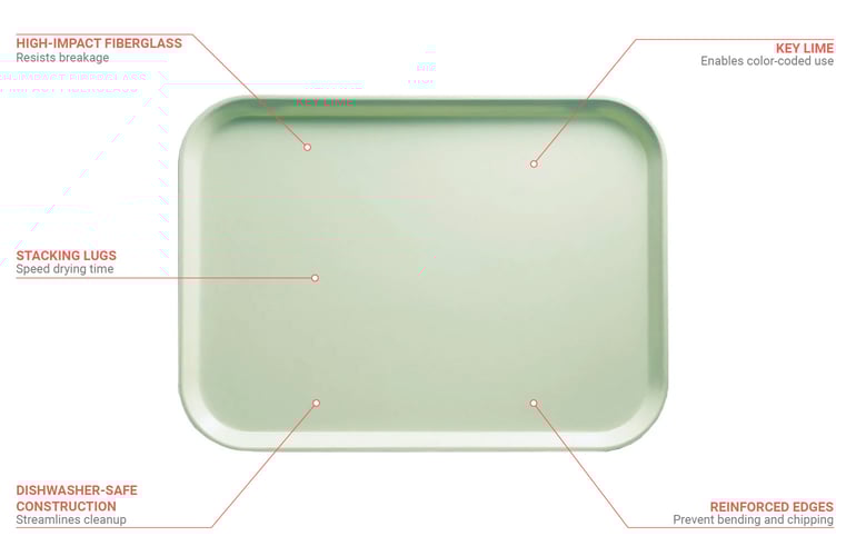 Cambro 1826429 Features