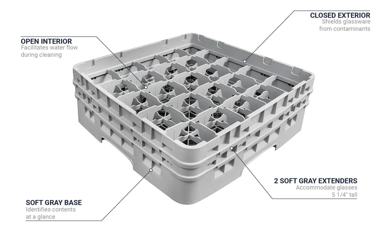 Cambro 25S434151 Features