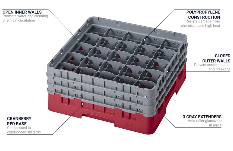 Cambro 25S638416 Features