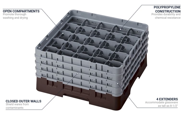 Cambro 25S800167 Features