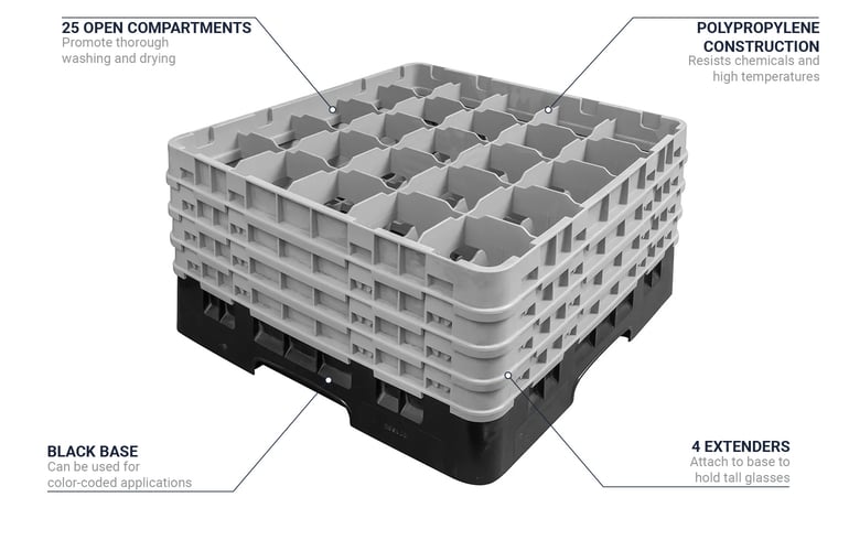 Cambro 25S900110 Features