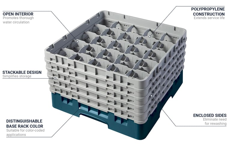 Cambro 25S958414 Features