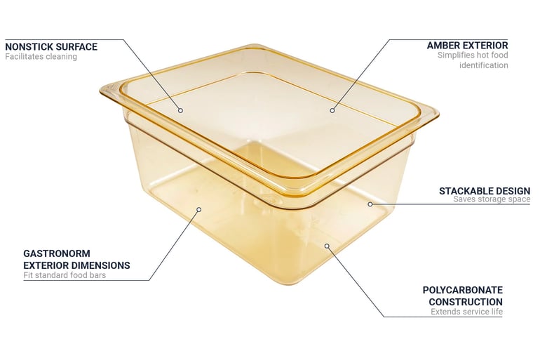 Cambro 26HP150 Features