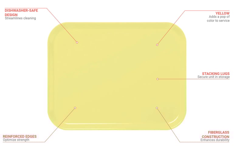 Cambro 3253CL145 Features
