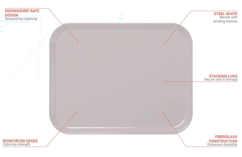Cambro 3253CL676 Features