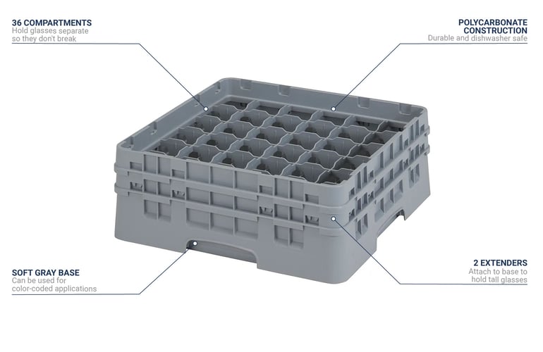 Cambro 36S434151 Features