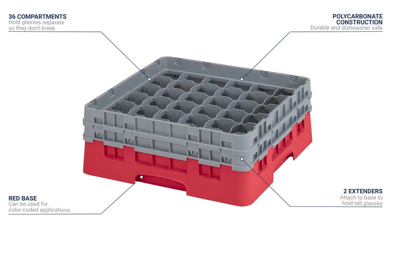 Cambro 36S434163 Features