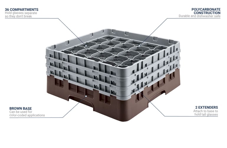 Cambro 36S534167 Features