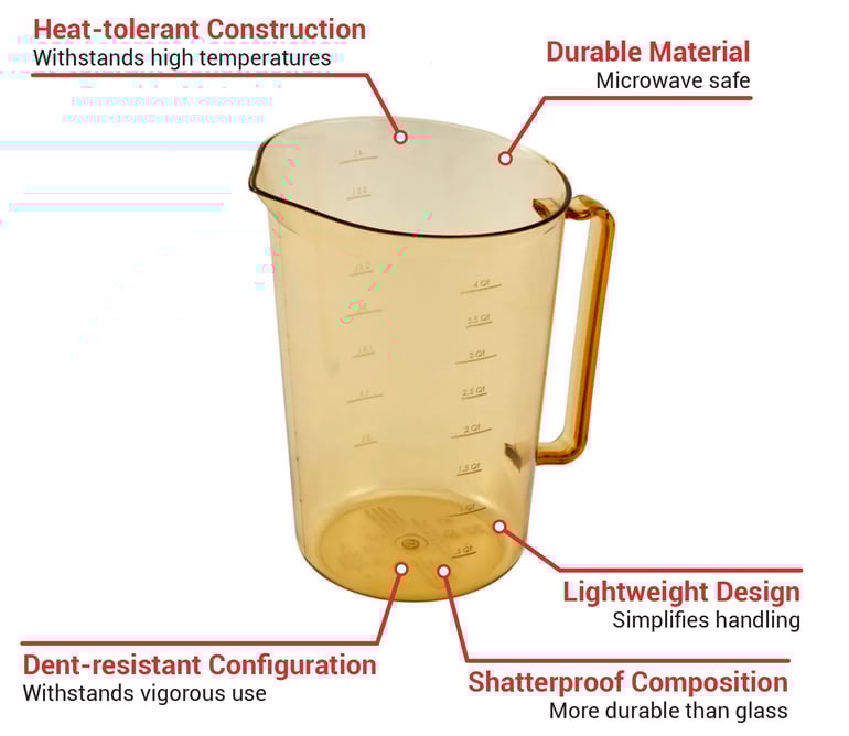 Cambro 400MCH150 Features