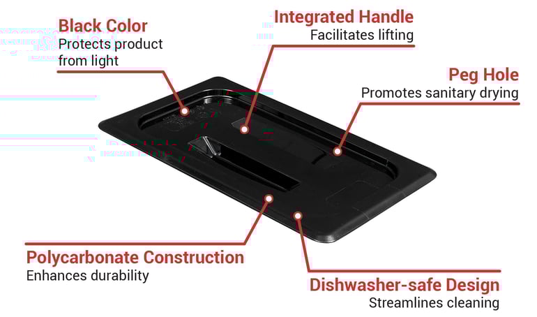 Cambro 40CWCH110 Features