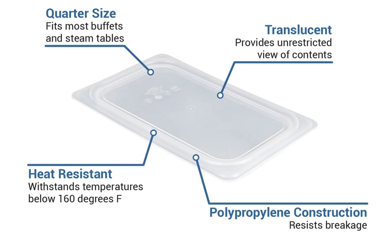 Cambro 40PPCWSC190 Features