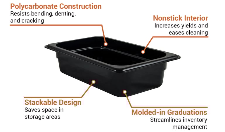 Cambro 42CW110 Features