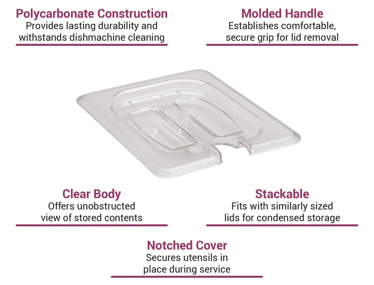 Cambro 80CWCHN135 Features